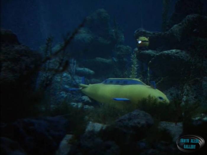 Yellow Missile Sub and Diving Bell