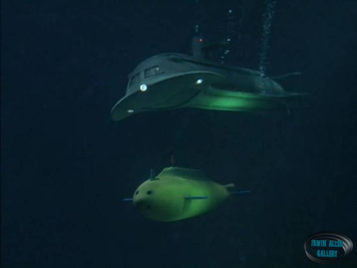 Yellow Missile Sub with the Seaview
