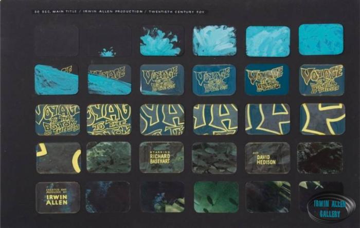Opening titles for Voyage to the Bottom of the Sea