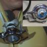 David Hedison wearing Voit Conqueror scuba regulator