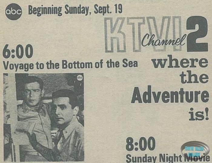 Voyage advert clipping