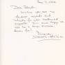 Letter from David Hedison for Voyage 94