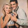 Barbara Bouchet and David Hedison